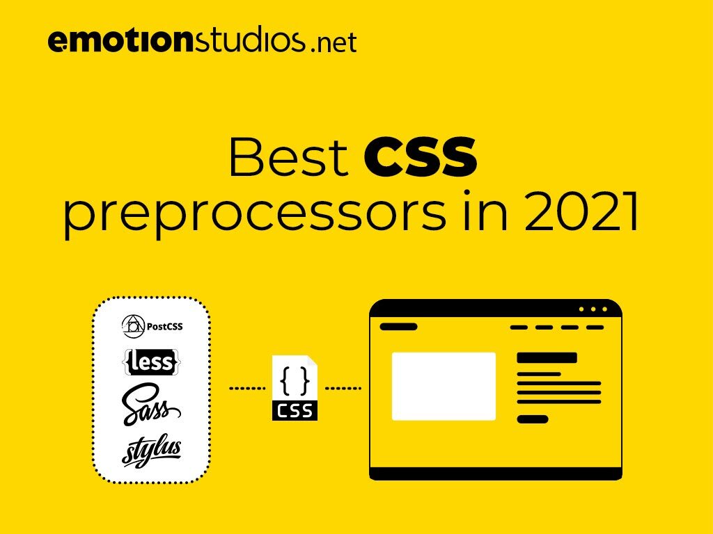 List of top CSS preprocessors for web development in 2021