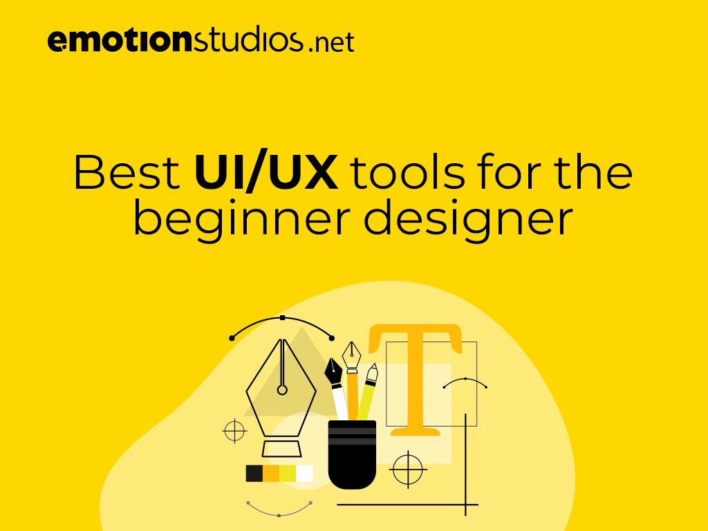 Collection of UI/UX tools and software for beginner designers