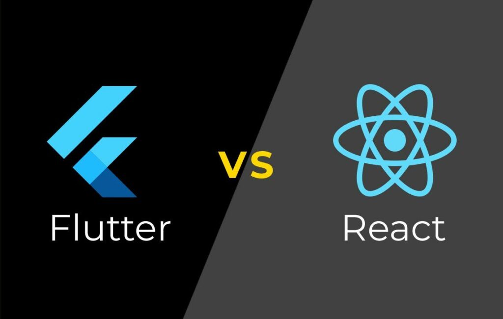 A comparison of Flutter and React Native frameworks, highlighting their features, performance, and usability for mobile app development.